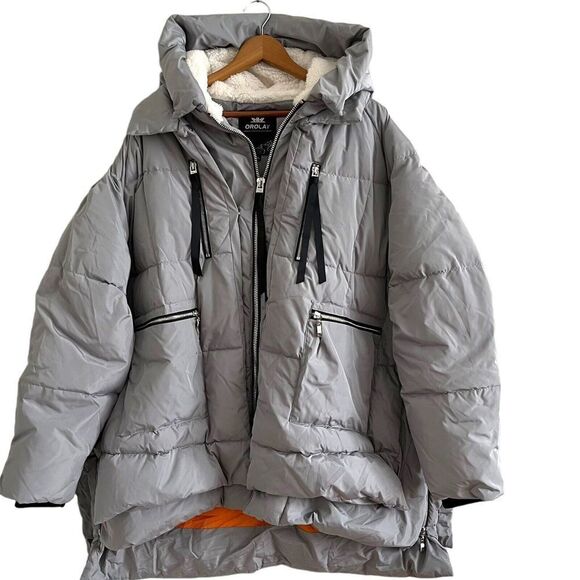 Orolay Thickened Down Long Puffer Coat 5XL Gorpcore Outdoor Winter - Picture 1 of 16